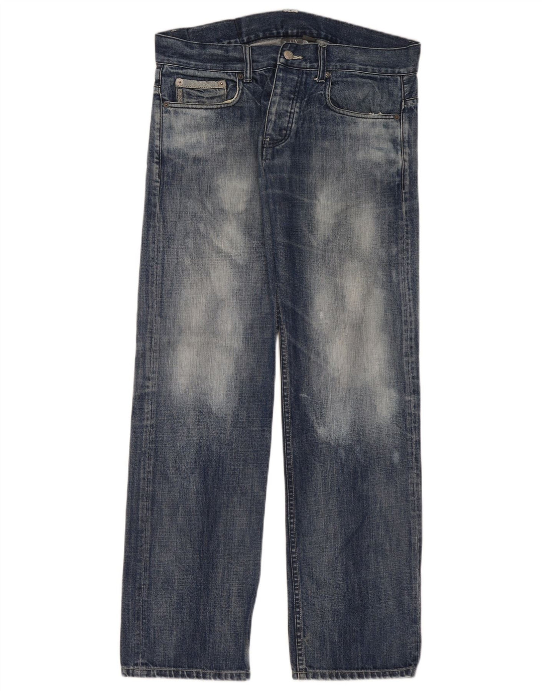 Jeans larghi da uomo Armani Exchange W32 L32 cotone blu