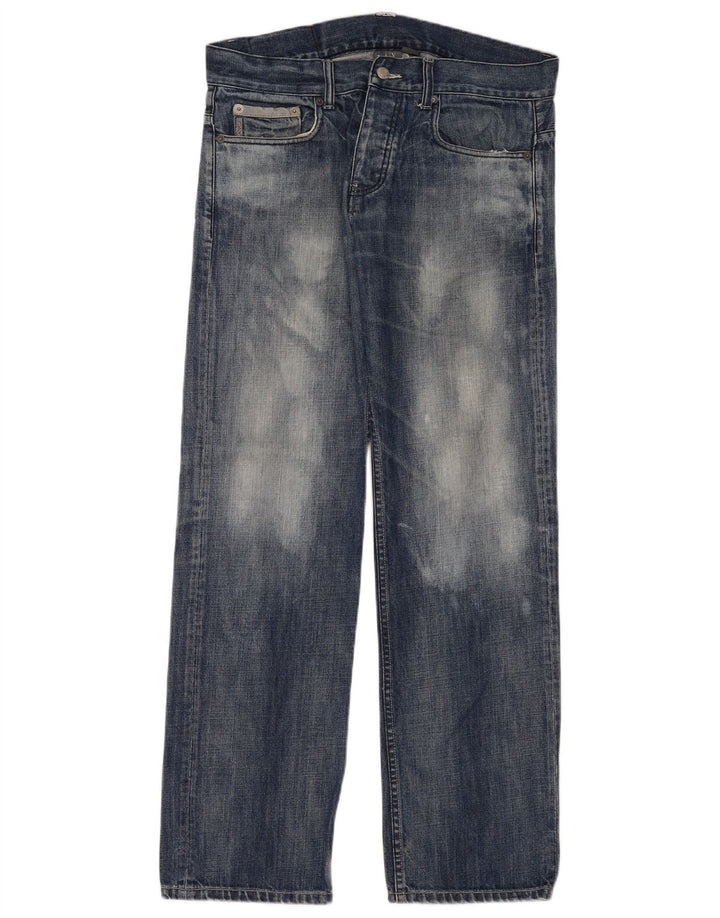 Jeans larghi da uomo Armani Exchange W32 L32 cotone blu