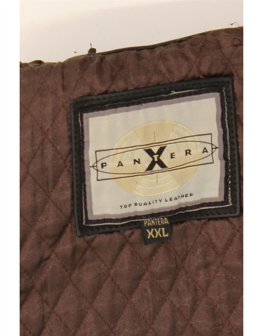 PANTERA Giacca in pelle da uomo UK 44 2XL Pelle marrone