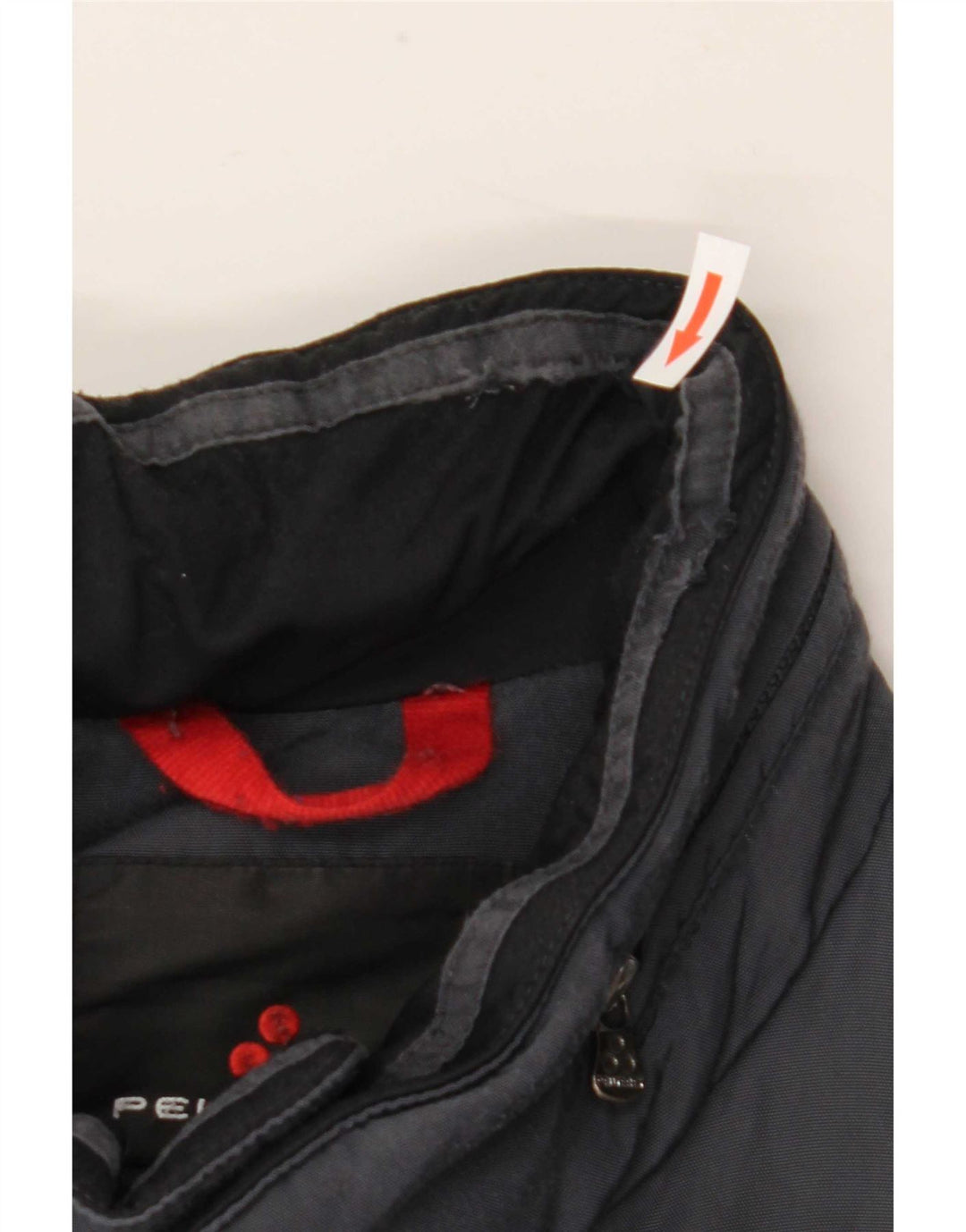 PEUTEREY Giacca imbottita da uomo UK 38 Medium Blu Navy Poliammide