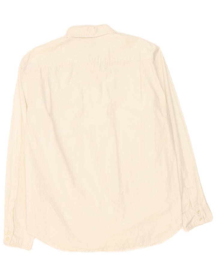 Camicia da uomo Gap Large in cotone bianco