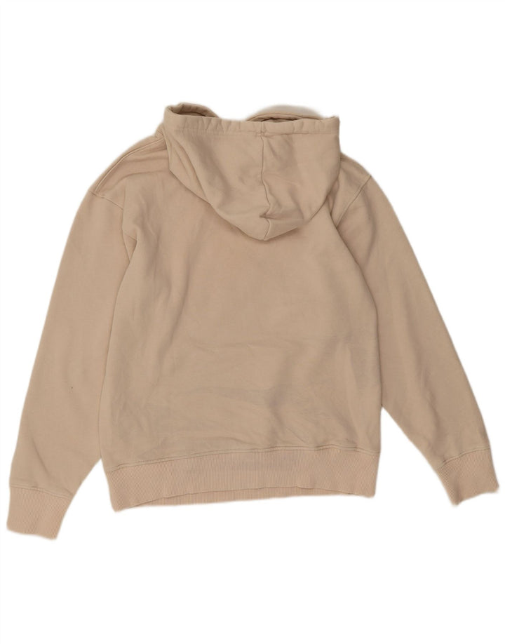 Maglione oversize con cappuccio da donna Zara UK 10 piccolo beige