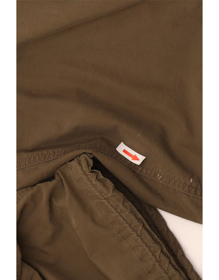 Pantaloncini cargo da uomo Marks & Spencer W38 XL cotone kaki