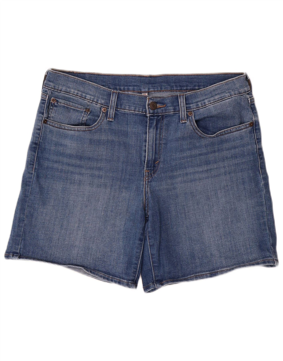 Pantaloncini di jeans da donna Levi's W30 cotone blu medio