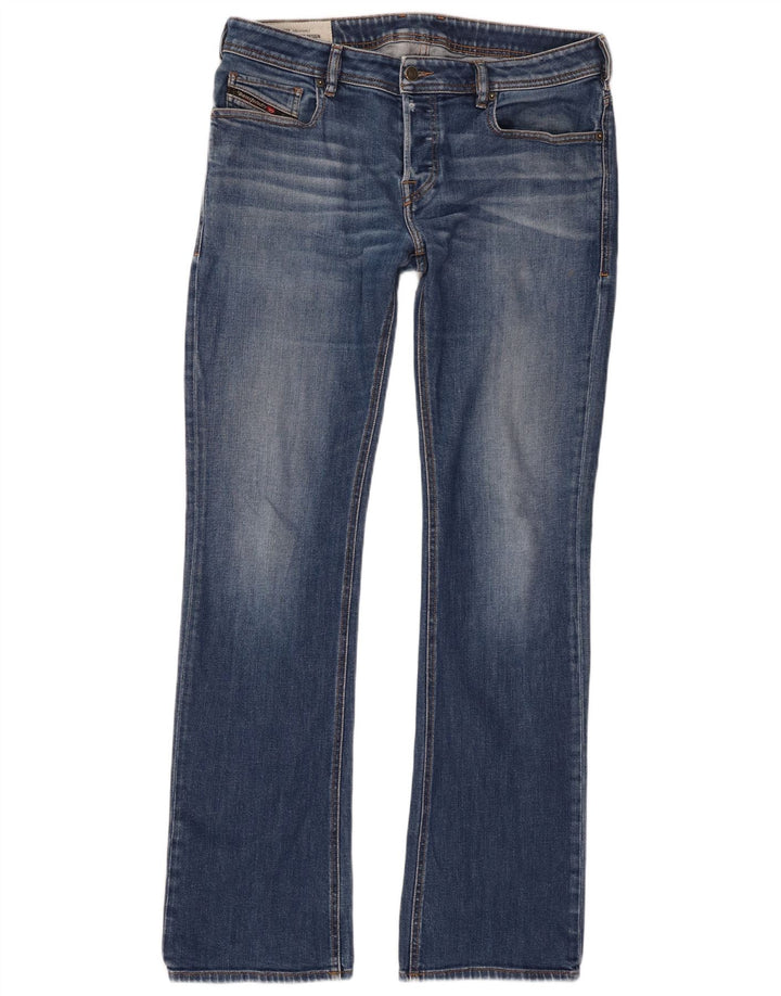 Jeans Bootcut da uomo Diesel W34 L34 in cotone blu