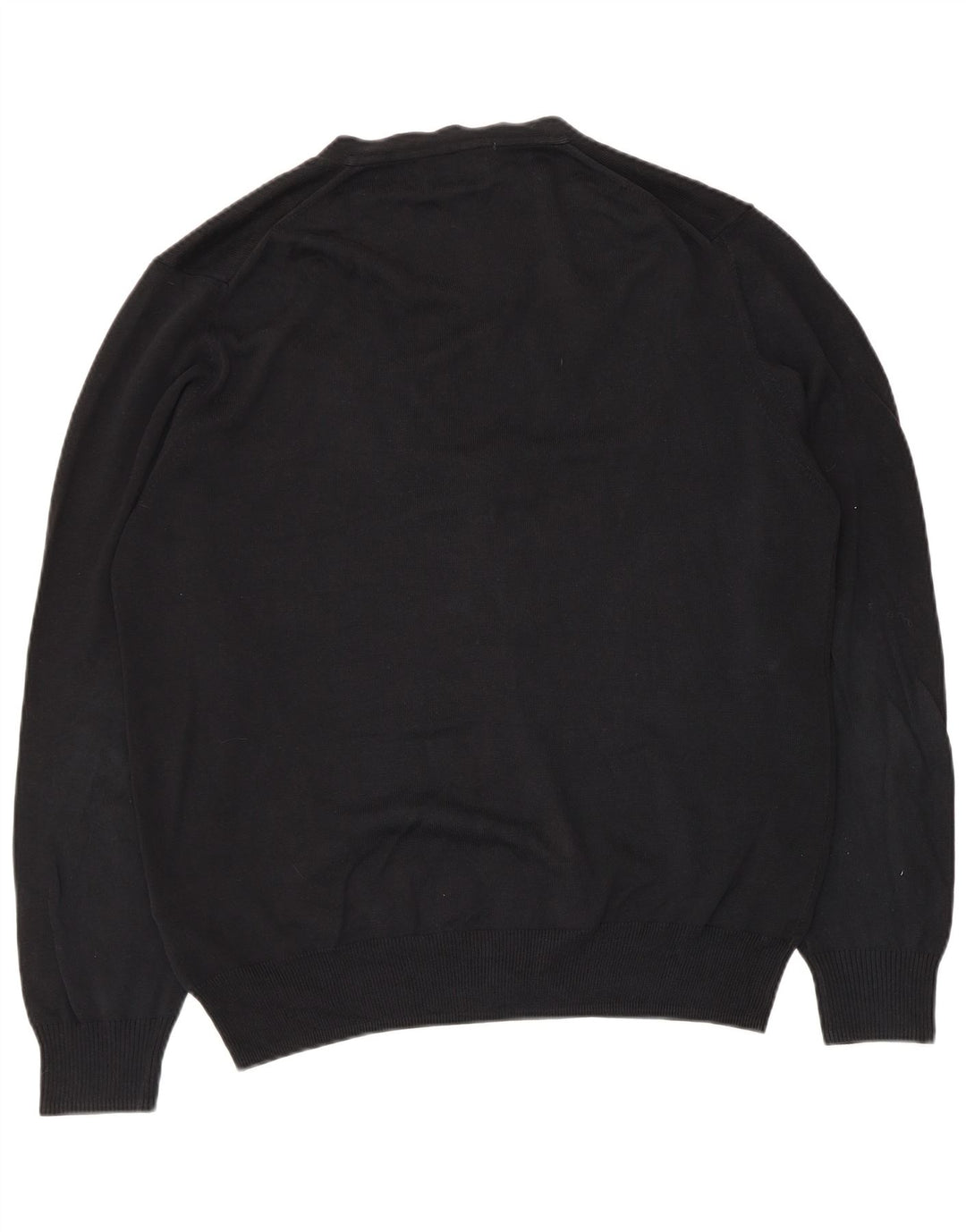 Maglione cardigan da uomo Zara grande in cotone nero