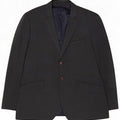 Crew Clothing Giacca blazer da uomo a 2 bottoni UK 44 2XL Poliestere grigio