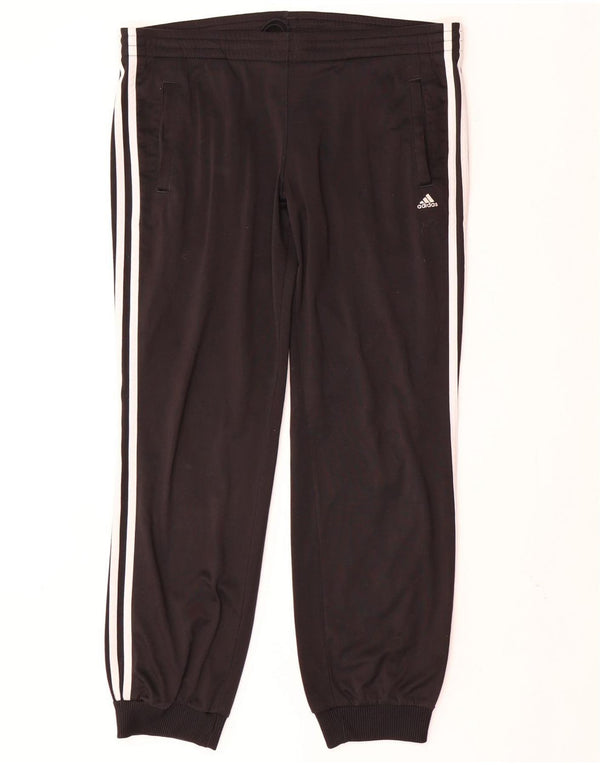 Pantaloni da tuta da donna ADIDAS Joggers UK 12/14 Poliestere nero medio
