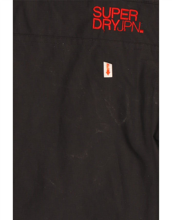 Giacca a vento da donna SUPERDRY UK 18 XL Nylon nero