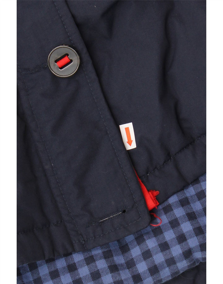Giacca Parka con cappuccio da donna Fat Face UK 14 Nylon medio blu navy