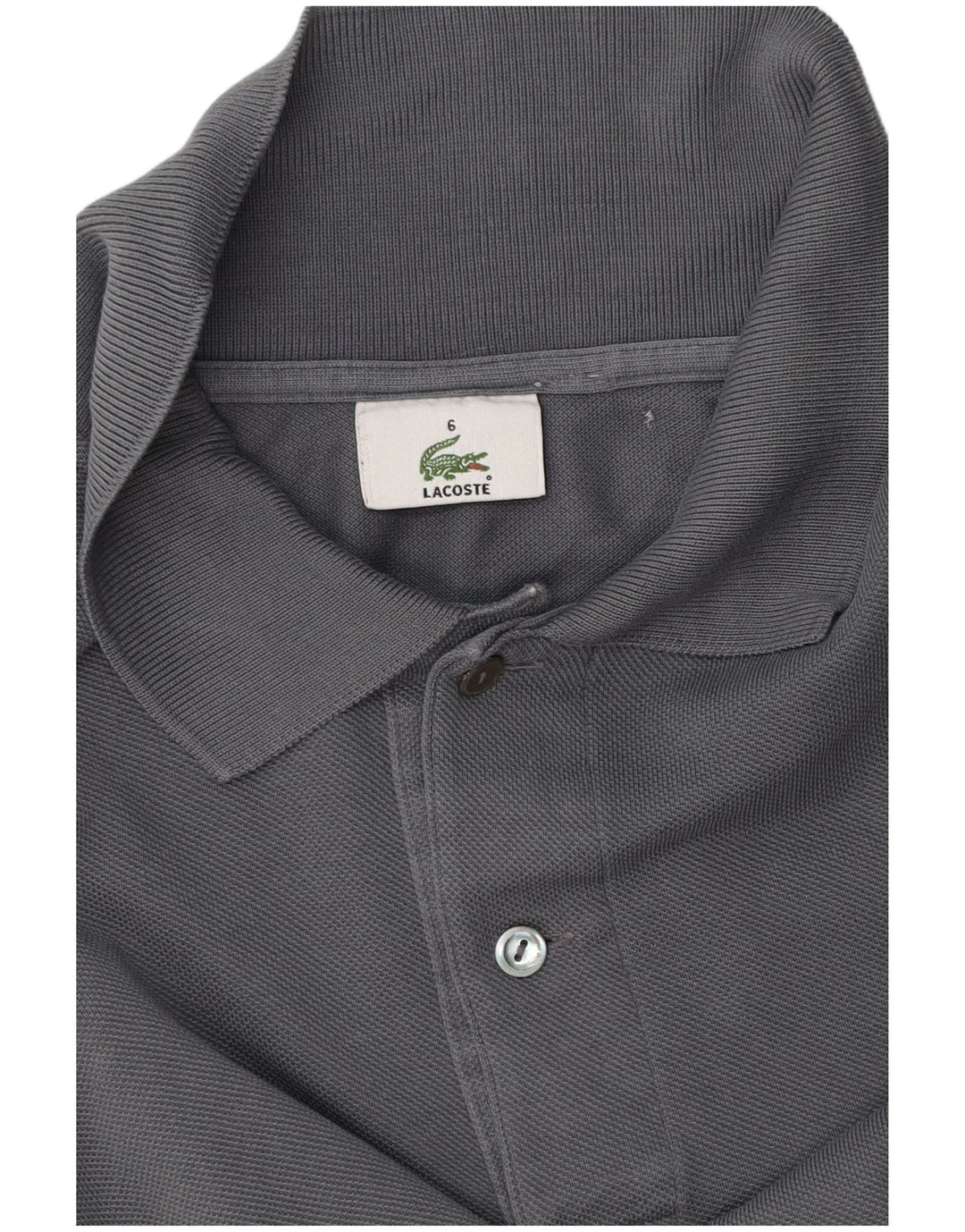 Polo da uomo Lacoste taglia 6 XL grigia