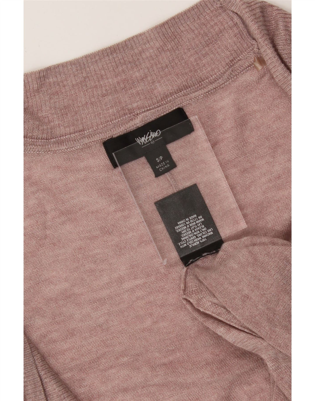 MOSSIMO Womens Oversized Open Cardigan Sweater UK 10 Small Pink Acrylic Vintage Mossimo and Second-Hand Mossimo from Messina Hembry 