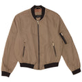 Giubbotto bomber oversize da donna ZARA UK 10 piccolo cotone verde