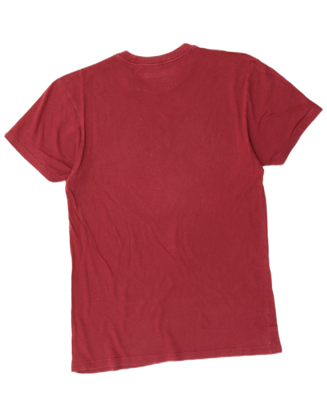 T-shirt grafica da uomo VANS Top in cotone bordeaux medio
