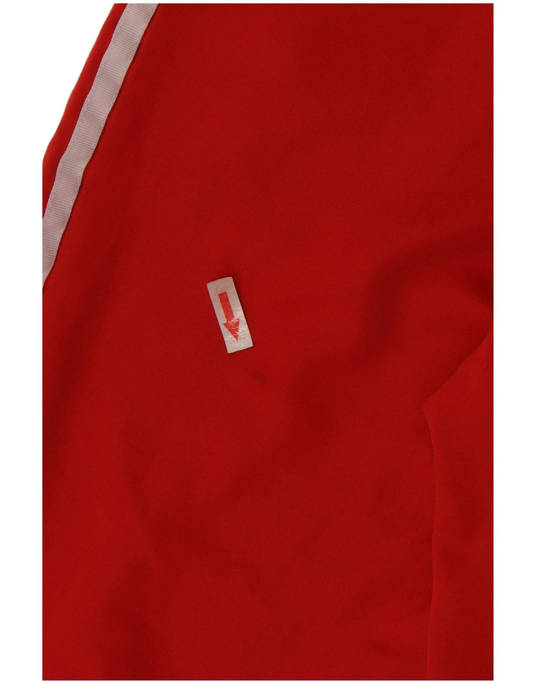 Pantaloni della tuta da donna Adidas UK 8 Small Rosso Cotone