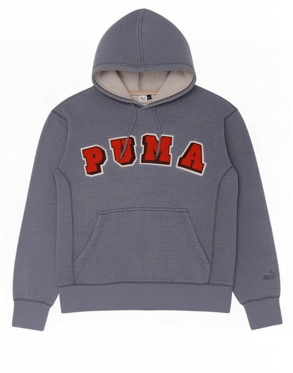 Felpa con cappuccio grafica da donna Puma UK 14 Blu medio