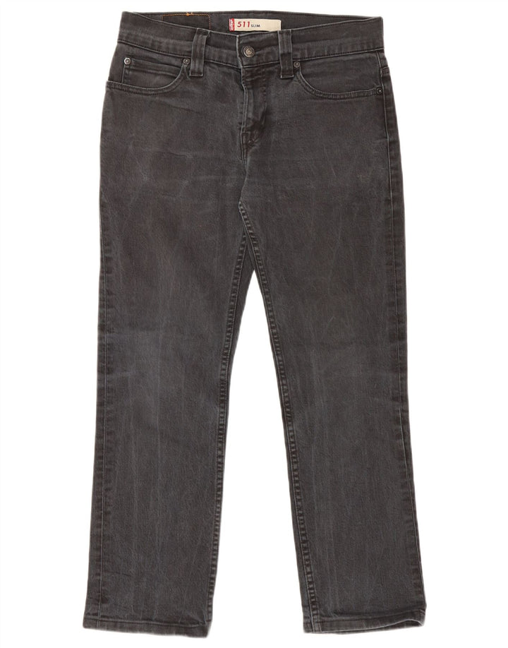Jeans Levi's Uomo 511 Slim W31 L26 Cotone Nero
