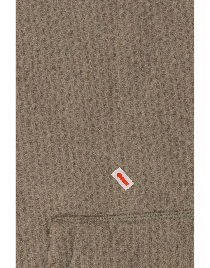 Weird Fish Donna Sherpa Felpa con collo alto Maglione UK 12 Verde medio