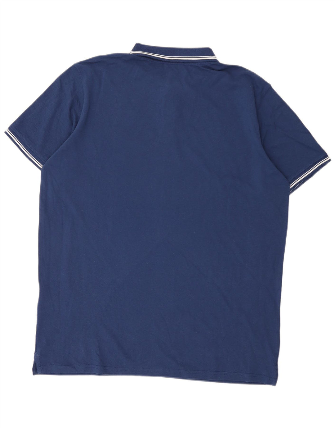 Polo da uomo Carrera 2XL cotone a righe blu navy