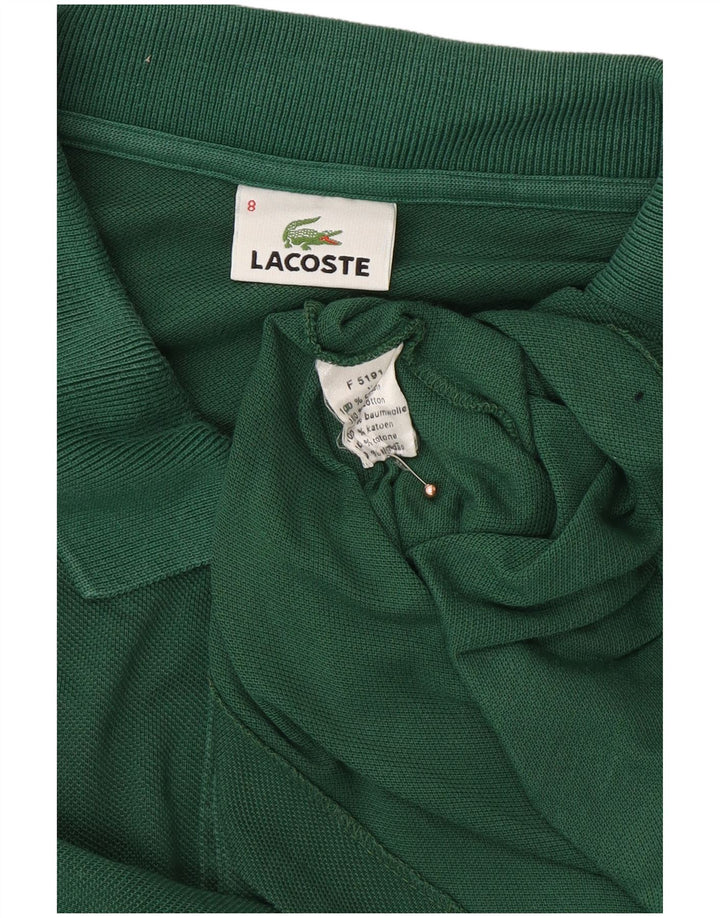 Polo da uomo LACOSTE taglia 8 3XL cotone verde