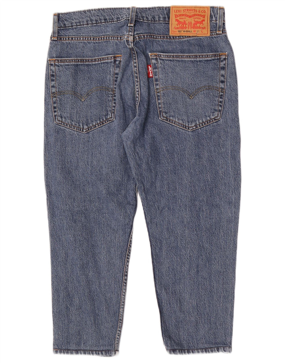 Levi's Uomo 502 Jeans affusolati W32 L22 Cotone blu