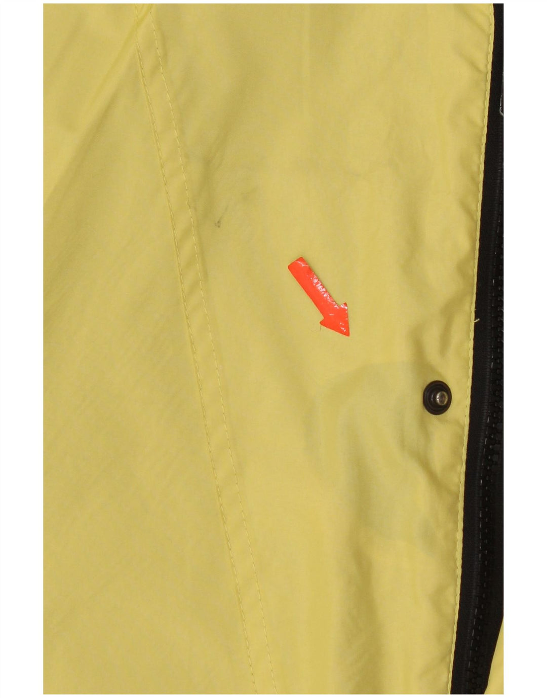 Schoffel Giacca antipioggia da uomo con vestibilità ampia con cappuccio UK 36 Small Poliestere giallo