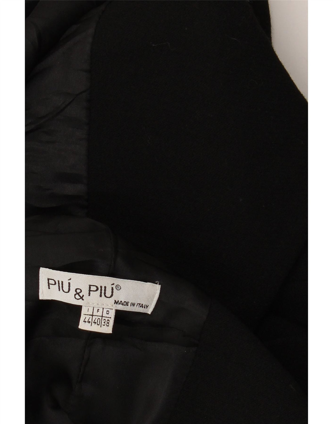 Cappotto da donna PIU & PIU IT 44 medio nero