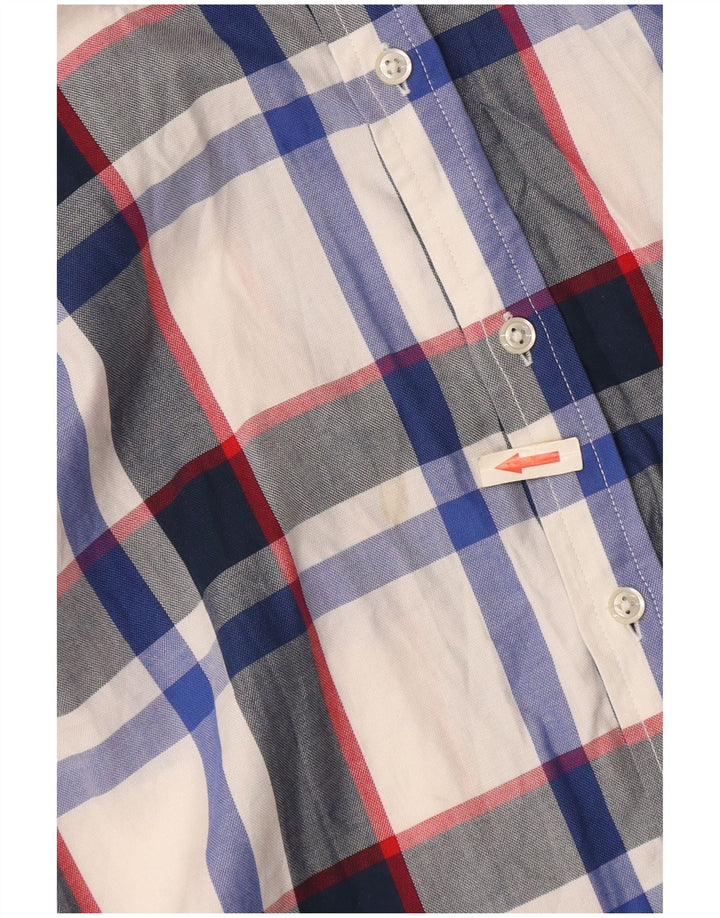 Camicia slim fit da uomo Tommy Hilfiger a quadri piccoli in cotone multicolore