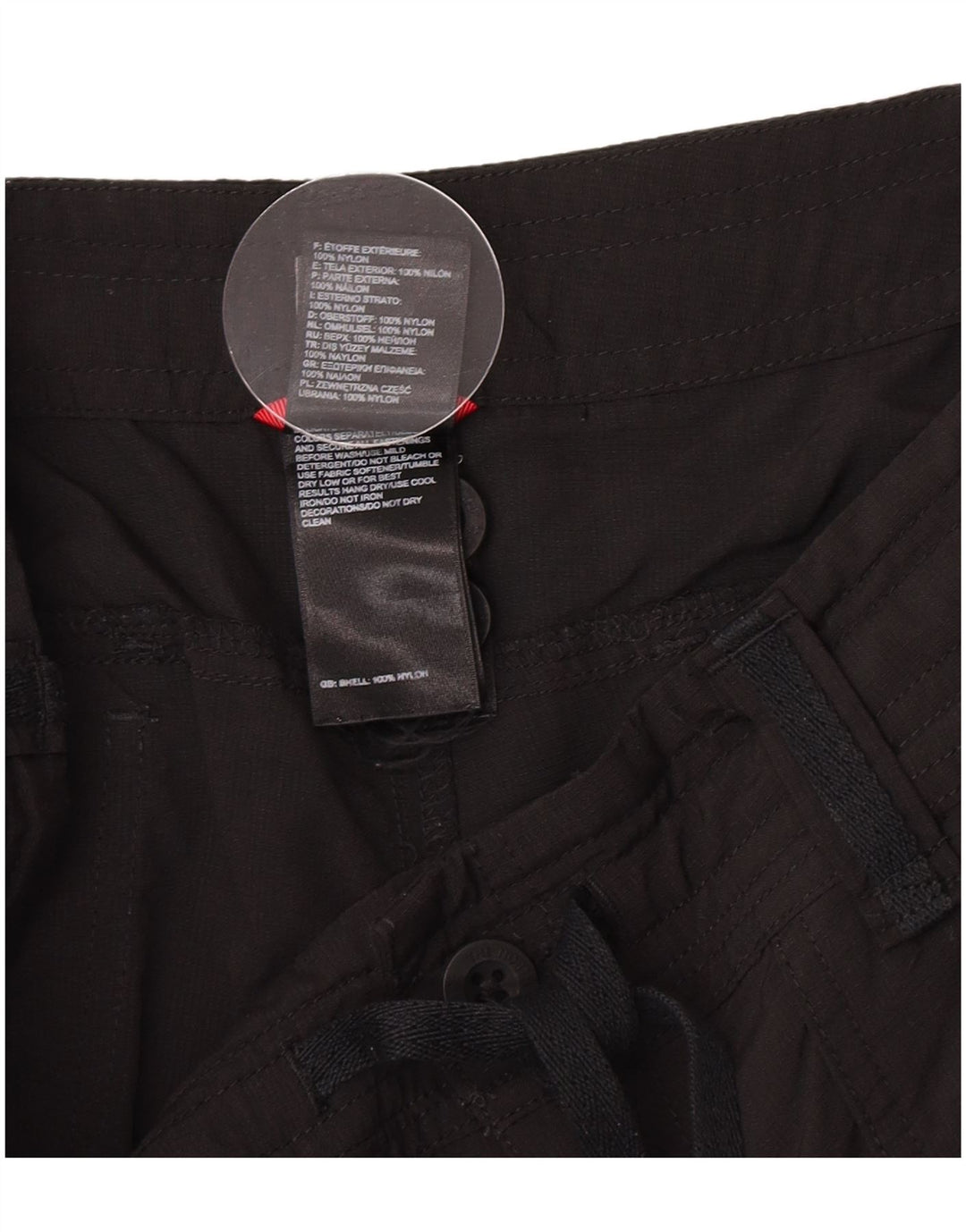 Pantaloncini casual da donna The North Face US 8 Medium W30 Nylon nero