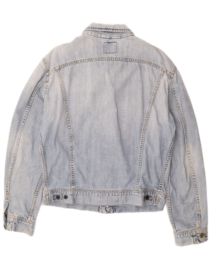 Giacca di jeans da donna LEE UK 16 grande cotone blu