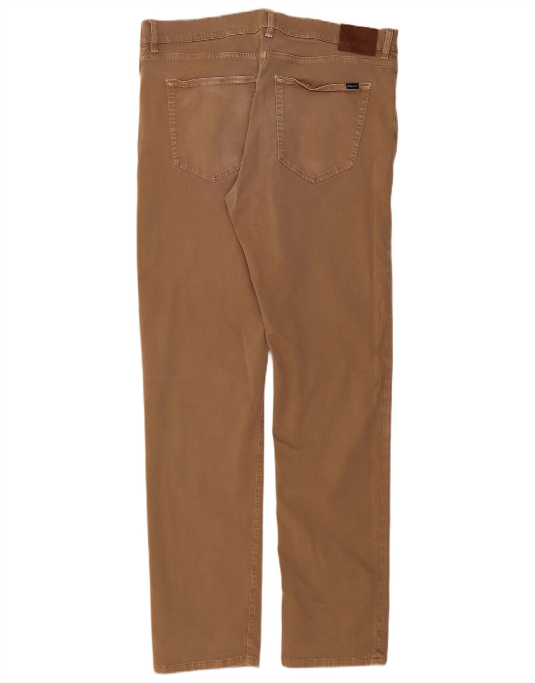 Pantaloni casual da uomo vestibilità regolare GANT W38 L34 cotone marrone