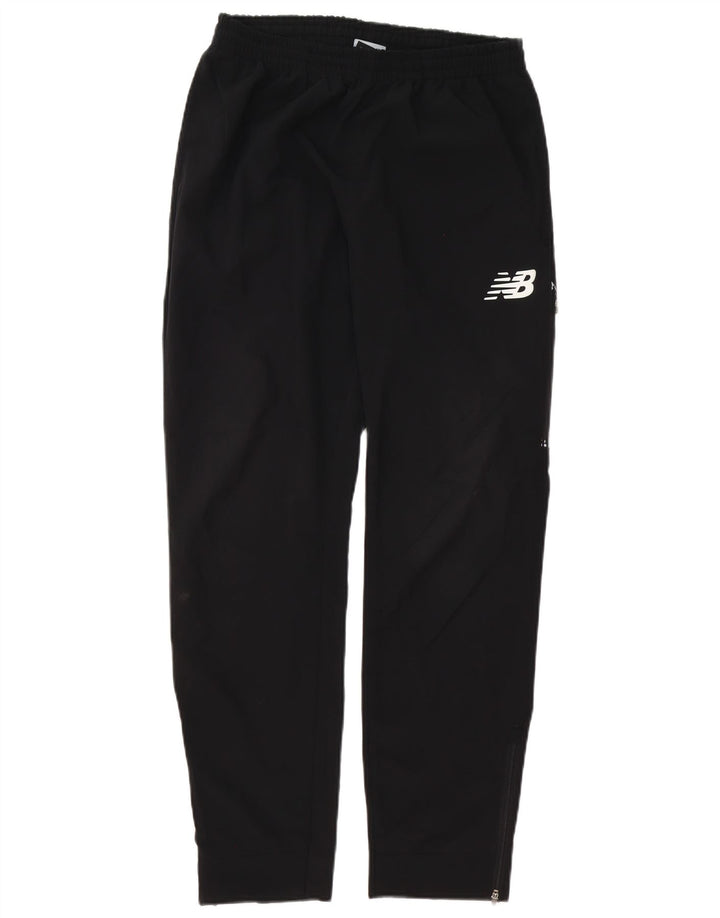 Pantaloni da tuta da uomo New Balance in poliestere nero medio