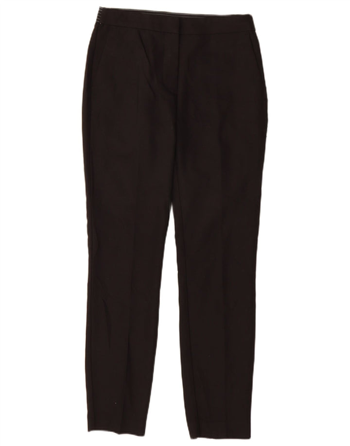 Pantaloni chino slim da donna ZARA piccoli W26 L27 neri