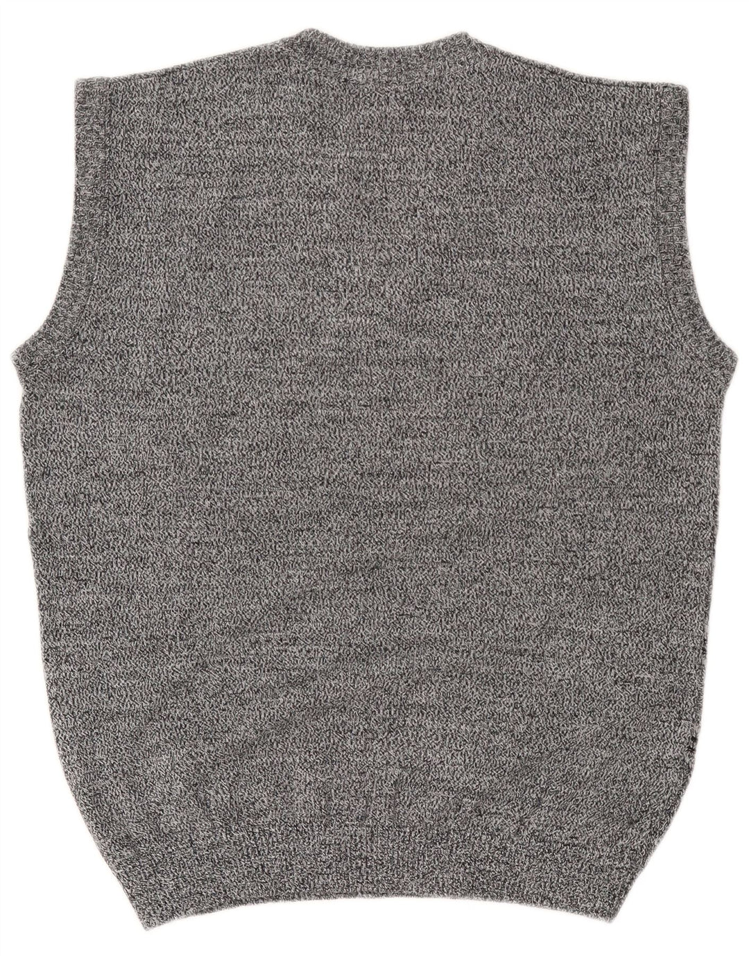 Canotta vintage da uomo a righe grigio medio