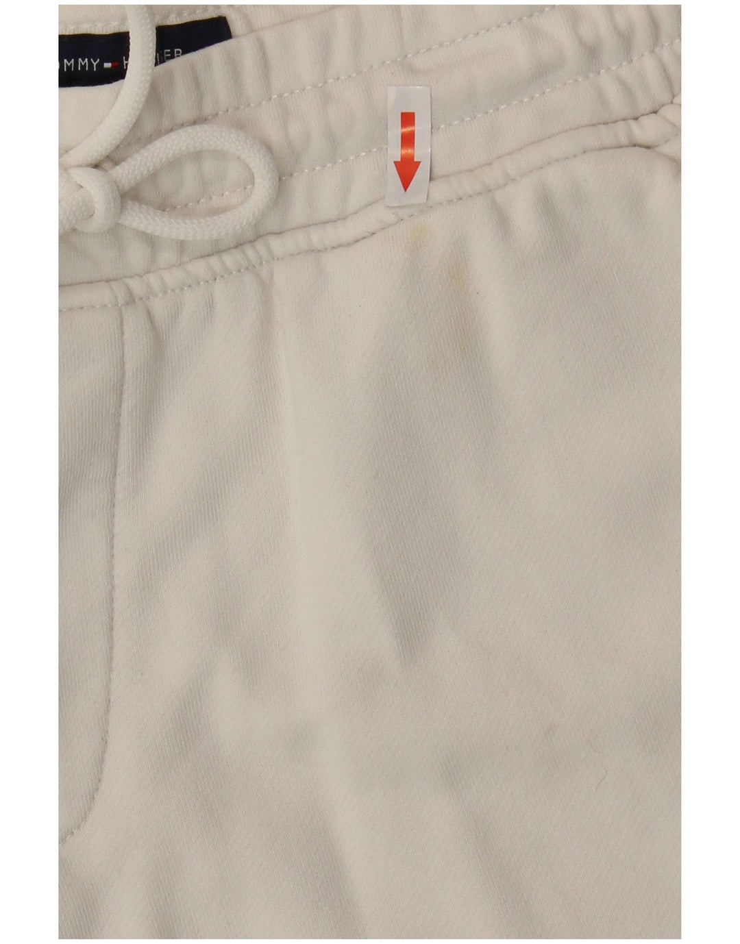 TOMMY HILFIGER Pantaloncini sportivi grafici da uomo Cotone bianco medio
