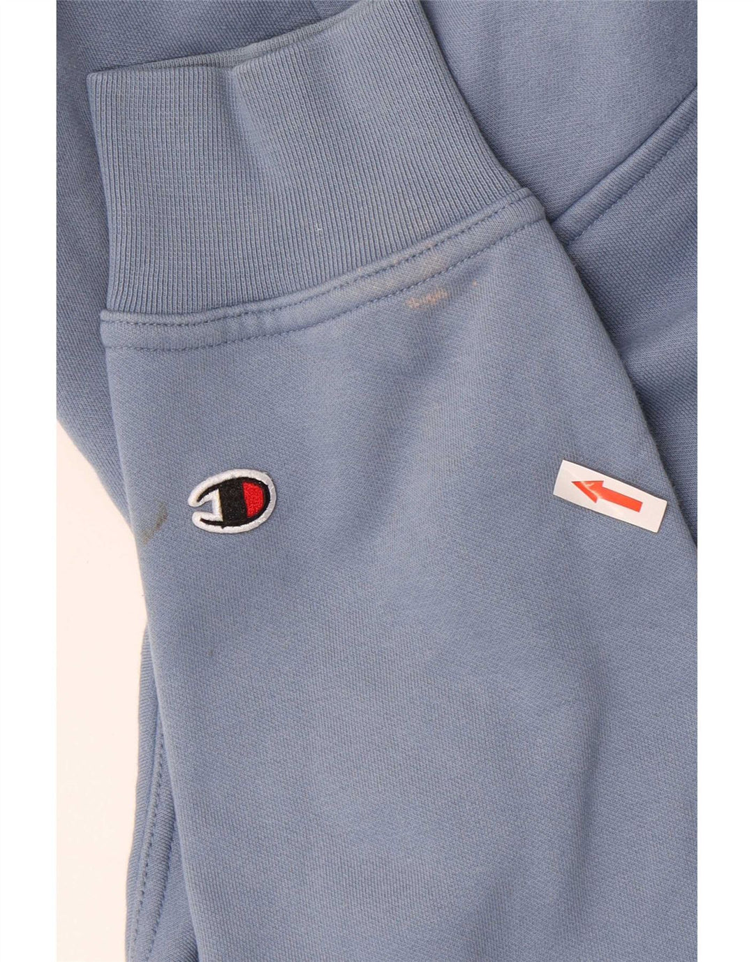 Maglione con cappuccio da uomo Champion piccolo in cotone blu