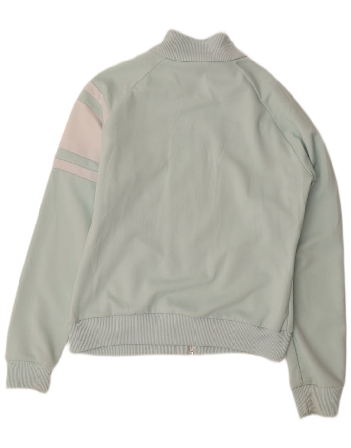 Giacca da ginnastica da donna Diadora Large in poliestere color block verde