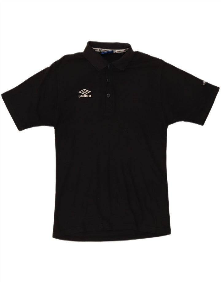 Polo Umbro da uomo grande nera