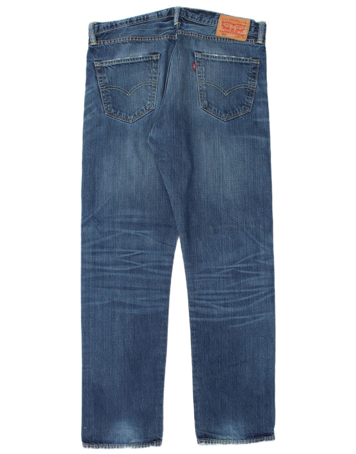 Levi's Uomo 504 Jeans dritti W34 L32 Cotone Blu