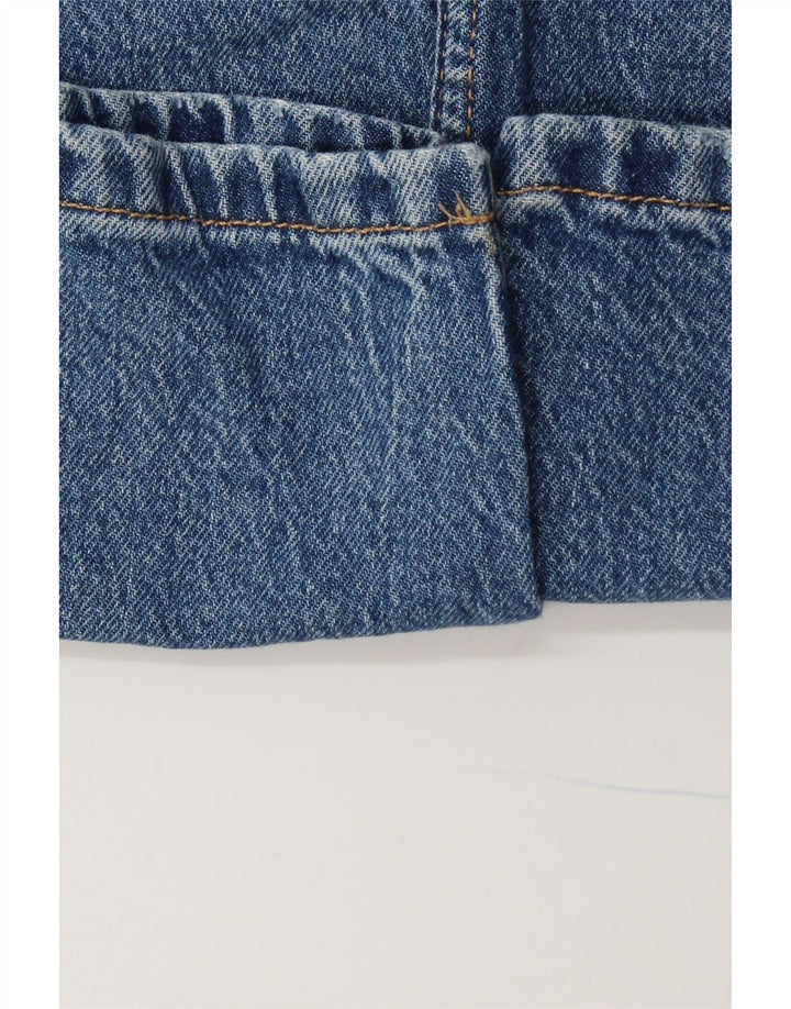 Jeans affusolati a vita alta da donna ZARA EU 38 Small W28 L28 Blu