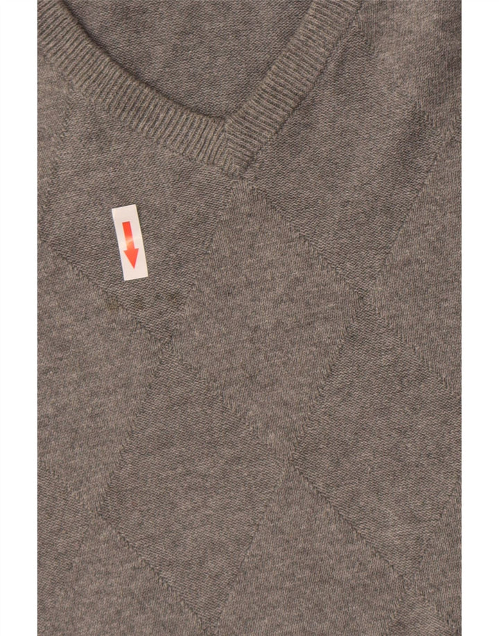MARKS & SPENCER Canotta da uomo blu Harbour Vest UK 38/40 Grigio medio