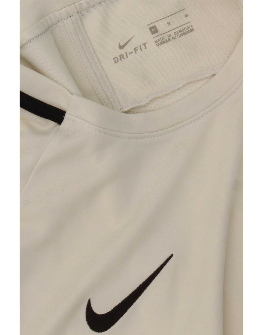 Maglietta Nike Dri Fit da uomo, colore bianco medio
