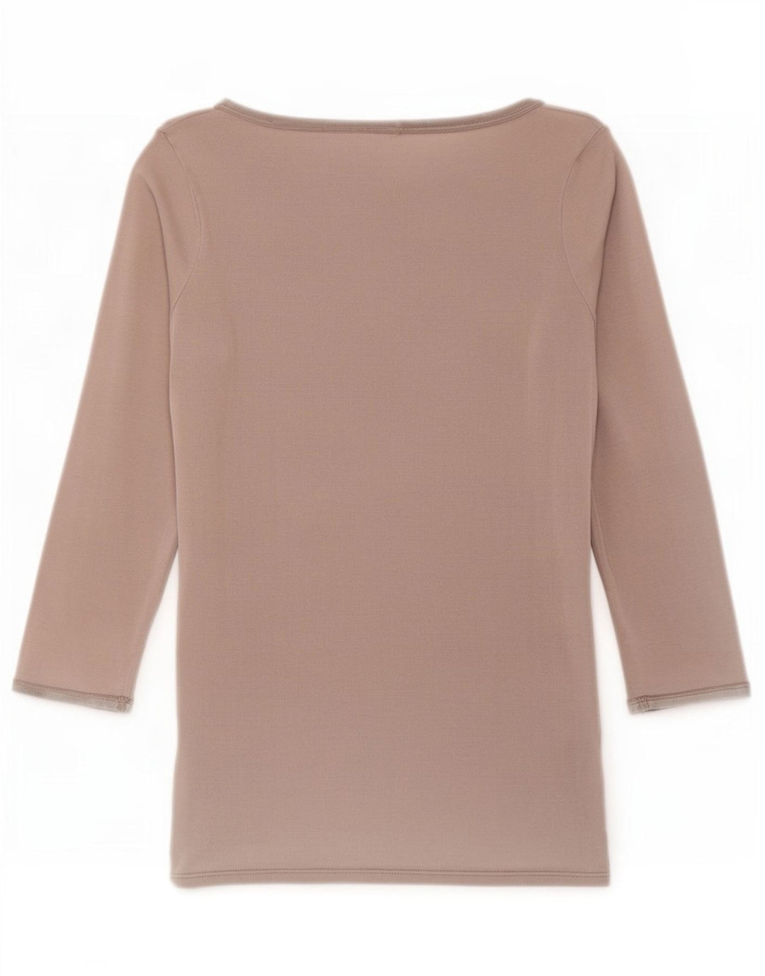 Top Zara Donna Manica 3/4 UK 12 Grigio Medio