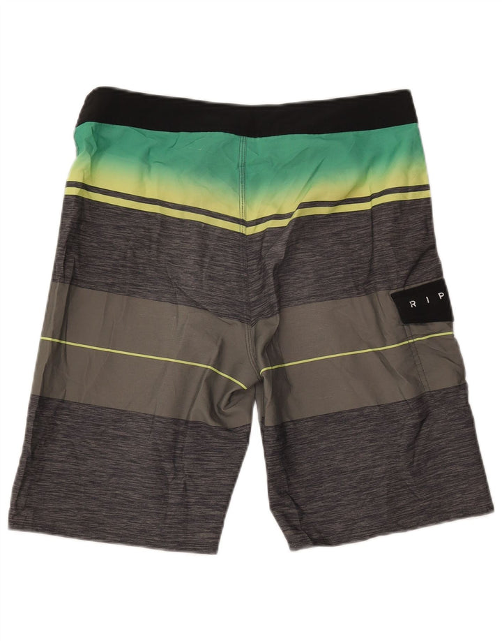 Pantaloncini da bagno da uomo RIP CURL grigio medio color block