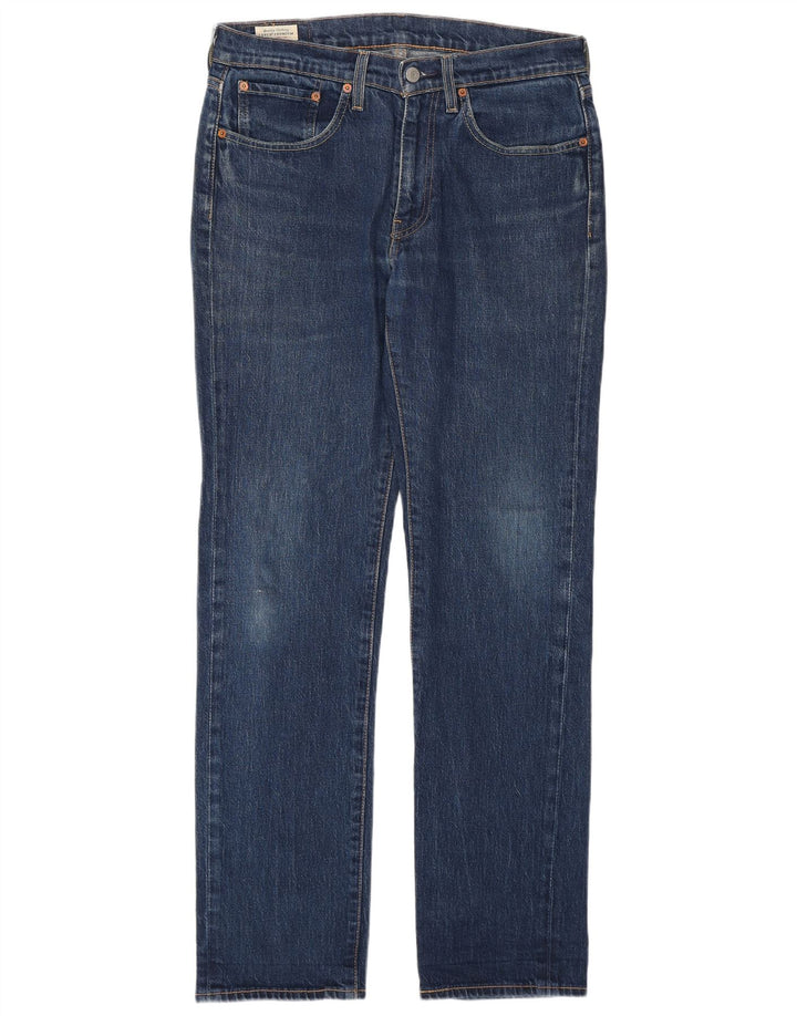 LEVI'S Jeans dritti da uomo 514 W31 L32 cotone blu