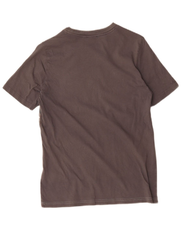 T-shirt Adidas da bambino 13-14 anni in cotone color block grigio