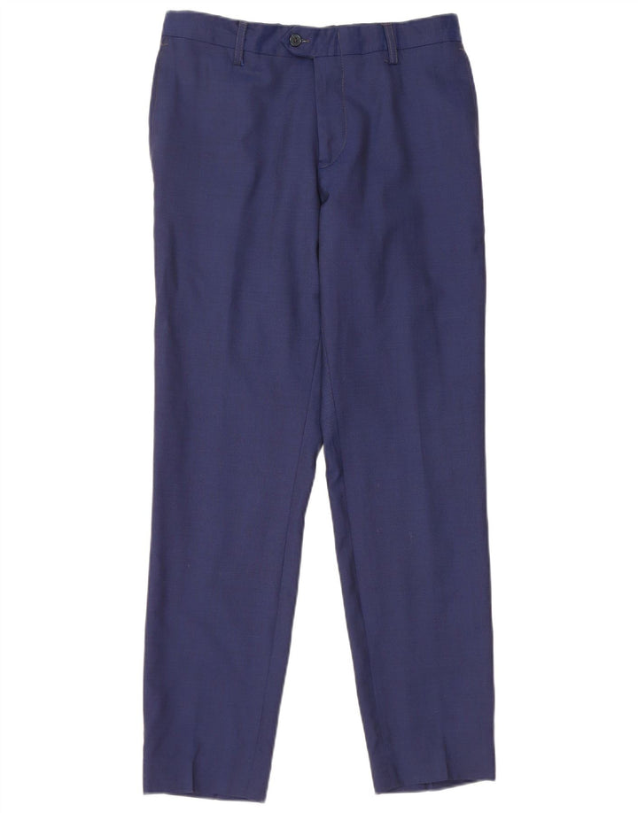 Abito da uomo in 2 pezzi Ermenegildo Zegna IT 48 medio W28 L28 blu navy classico