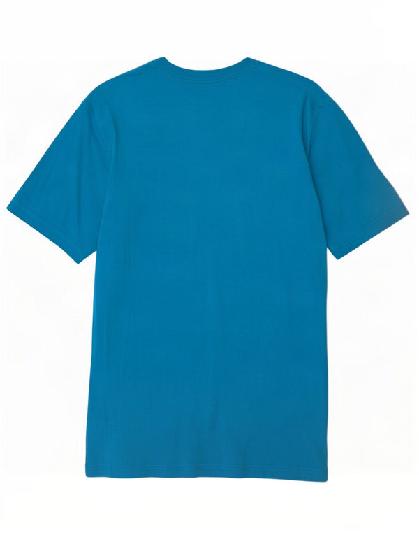 T-shirt grafica Nike da uomo con vestibilità regolare, piccola, in cotone blu