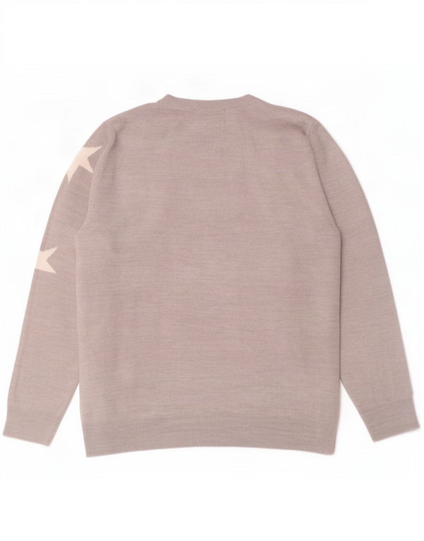 Maglione maglione con scollo a barca da donna Marks & Spencer UK 18 XL Grigio