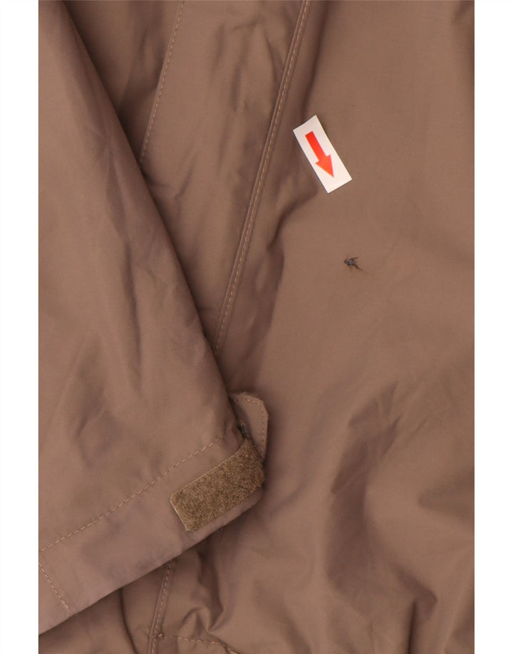 Giacca antipioggia da uomo con cappuccio The North Face UK 38 Nylon beige medio